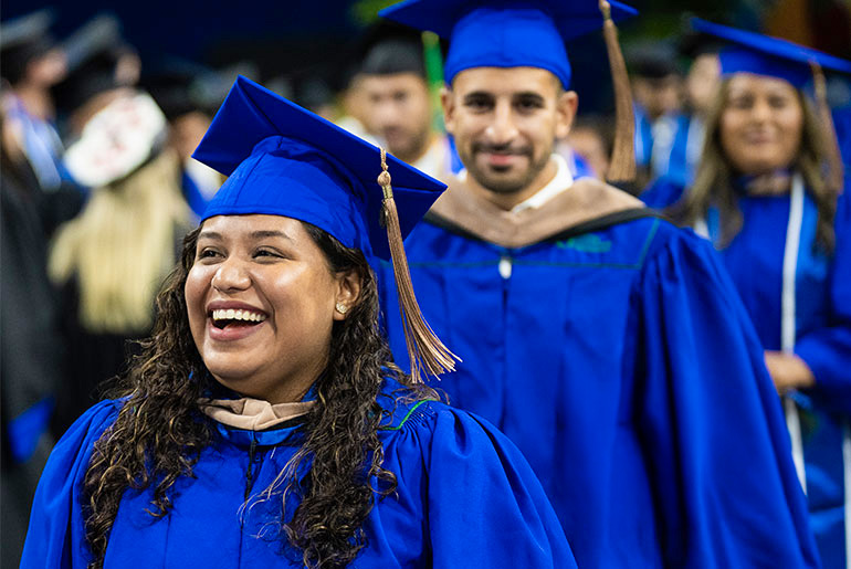 FGCU students at commencement