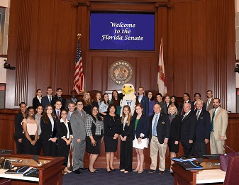 Honors Students attend FGCU Capitol Day 2018