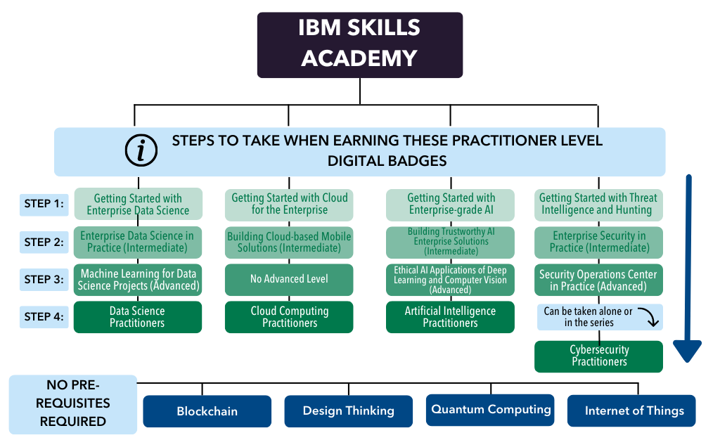 IBM Skills Flowchart