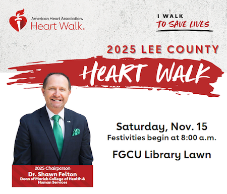 Join the Heart Walk at FGCU