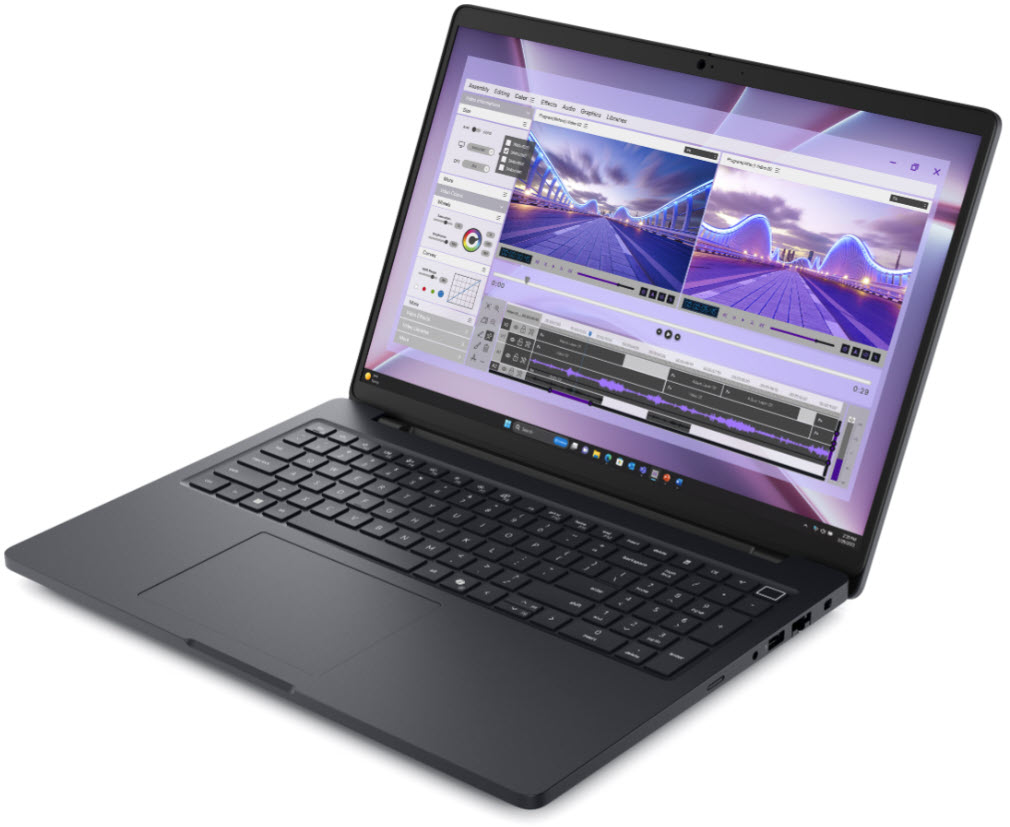 Dell Pro Max 16 laptop left side