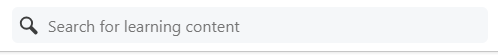 LinkedIn Learning Search Bar