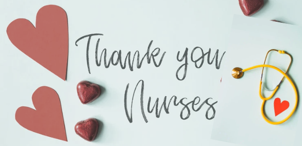 Thank you Nurses note image