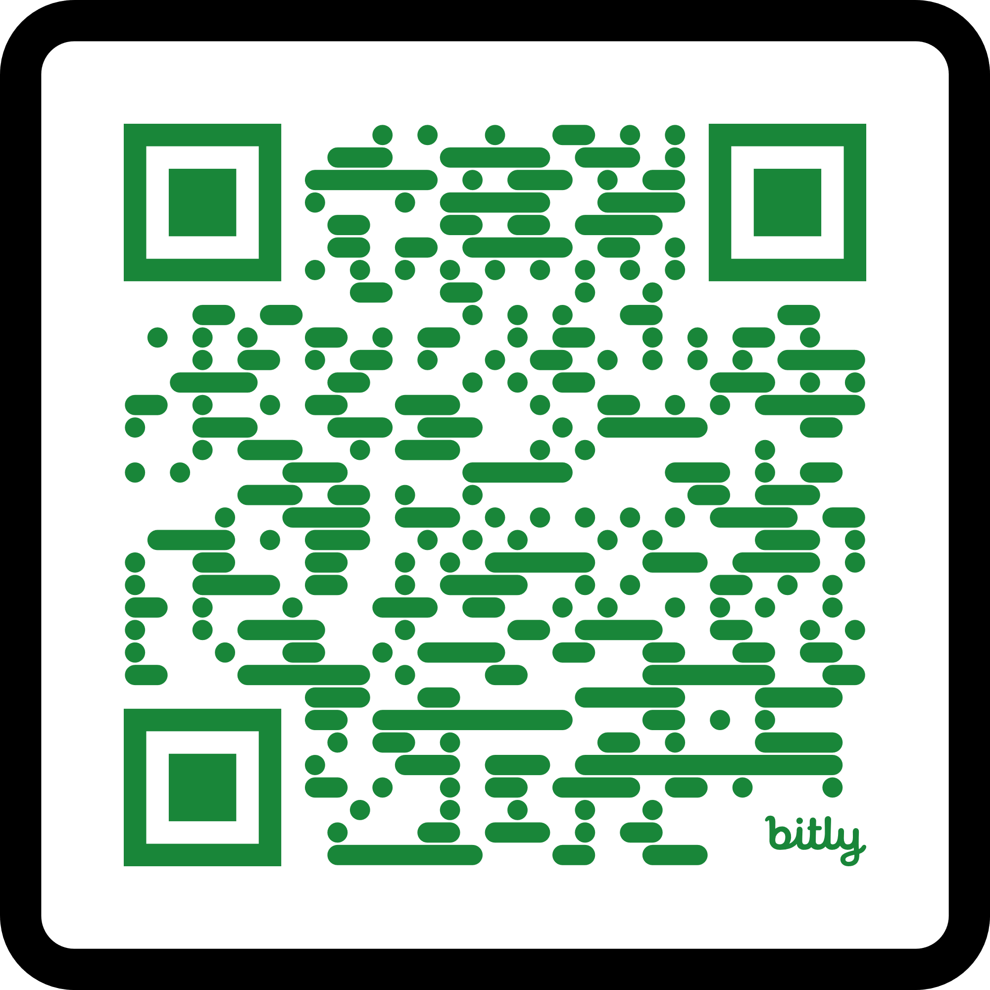 QR code for the LinkedIn page for the Shady Rest Institute on Positive Aging