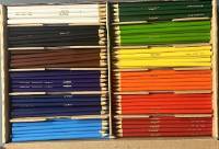 Image of coloring pencils displayed in The Nesting Place