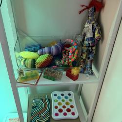 Various sensory toys 