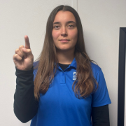 Image of FGCU GIDDI employee signing X