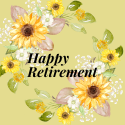 Happy Retirement Flowers
