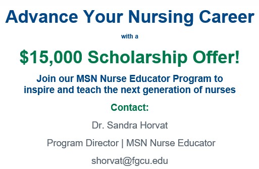 $15,000 Scholarship Offer Flyer
