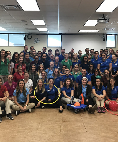 Occupational Therapy and Physical Therapy group photo