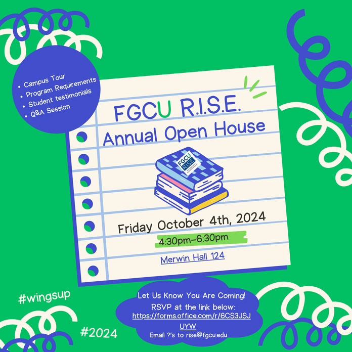 FGCU RISE Annual Open House