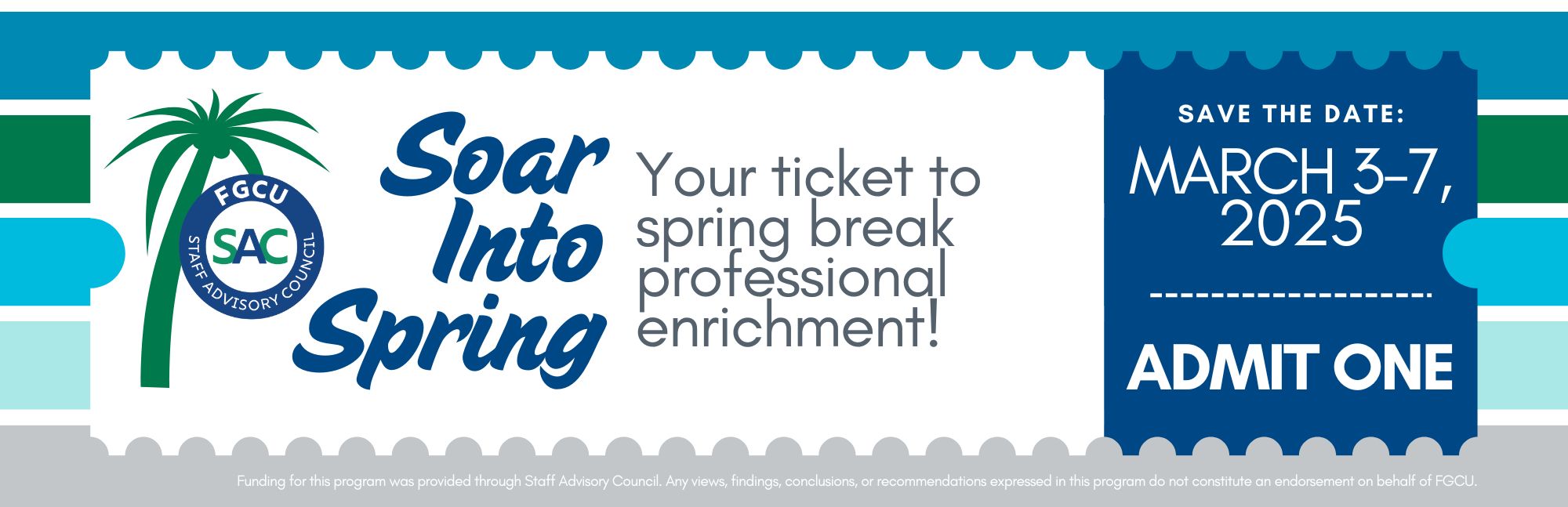 Soar Into Spring Ticket