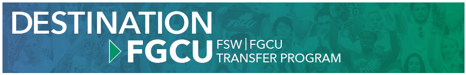 Destination FGCU FSW to FGCU transfer program