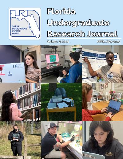 Florida Undergraduate Research Journal Cover