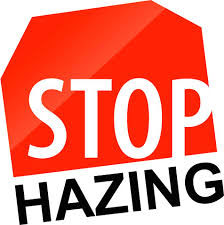 Stop hazing logo
