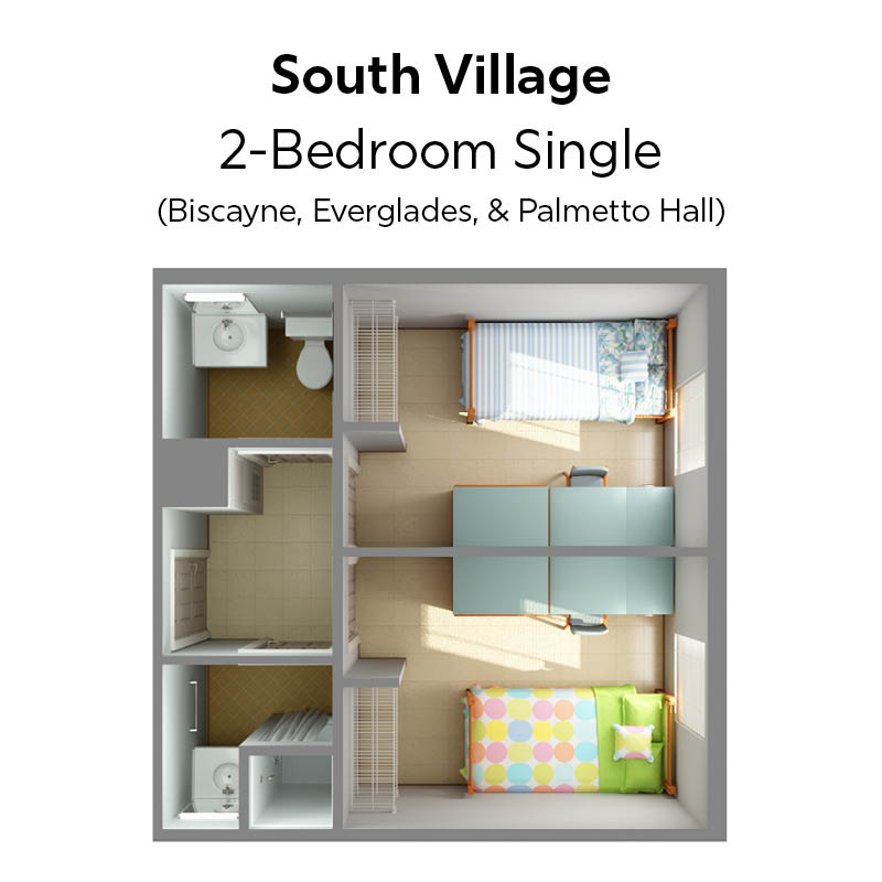 South Village 2-Bedroom Single