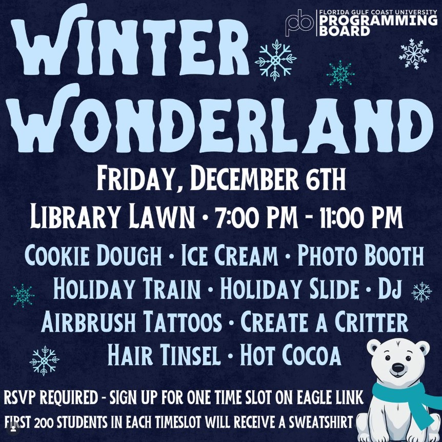 Advertisement for WinterWonderland Annual Traditional Event