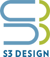 s 3 design logo