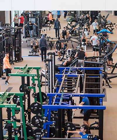 University Recreation & Wellness & Wellness Center Weight Room