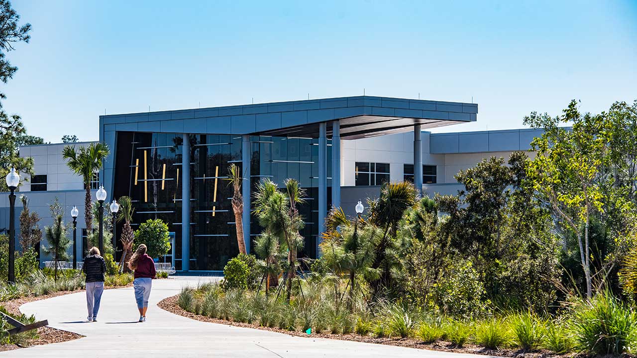 University Recreation & Wellness & Wellness Center Entrance