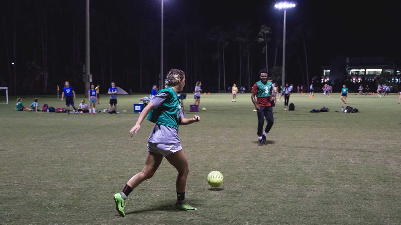 people playing soccer