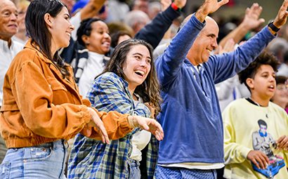Family rooting for FGCU sports team